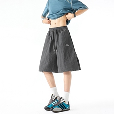 侧边拉链短裤网眼冰丝裤子透气速干大码美式速干工装裤DK1310/P45，男装休闲裤，电商B238