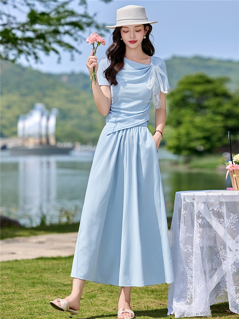 2026年夏季时尚潮流休闲三件套裤,女装套装/套裙,江南富贵女