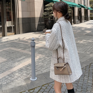现货，小香风粗花呢料西服B081-3027-P175-K248图片