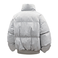 支持二开冬装加棉加厚立领棉服男女棉衣外套光板面包服M819-P75，男装棉衣，电商A441