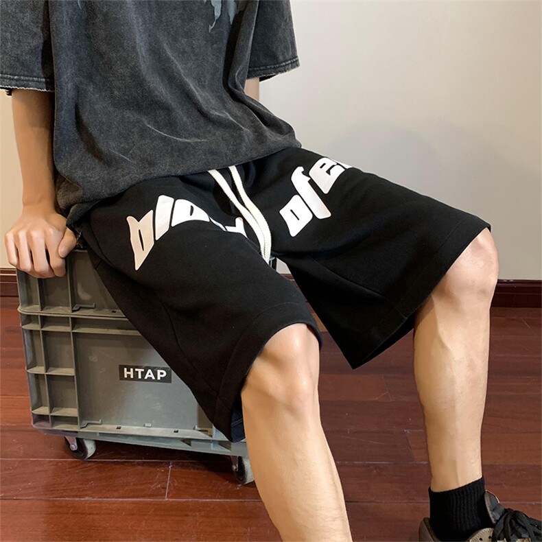 男装休闲裤纯棉320g美式复古宽松ins情侣款B225-K2320-P45-X58,男装休闲裤,电商B225