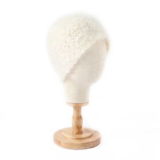 2025年秋季新款拉绒手工针织帽时尚休闲通勤百搭，帽子，隆秋羊绒