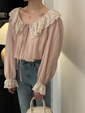 韩系甜美小衫气质百搭，其它，欧妮卡蒂蔓