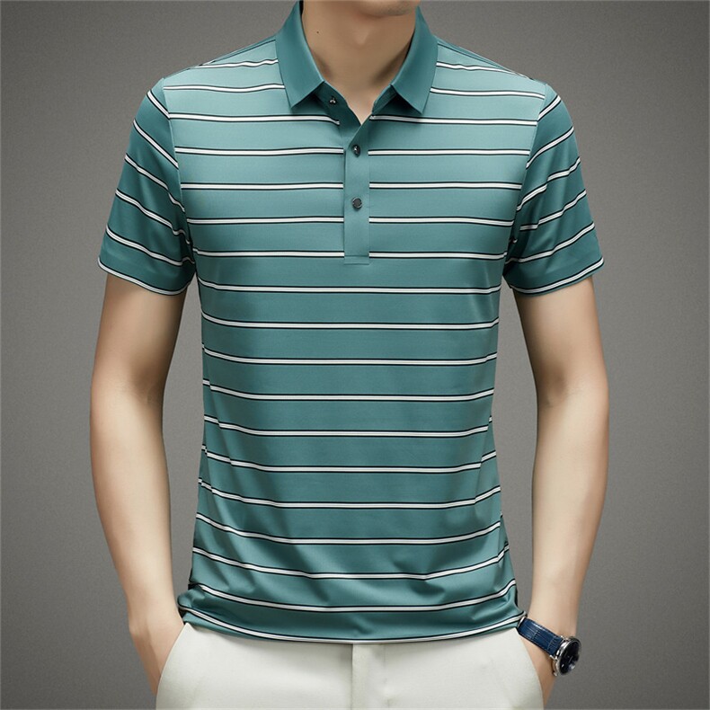 夏季polo衫男士时尚上衣翻领百搭商务宽松潮流T恤SQ68366-P60,男装Polo衫,星座1105-3