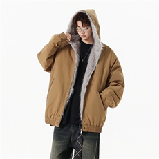 M8602-P95冬季新款男女同款座山雕连帽棉衣外套，男装棉衣，星座109