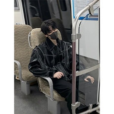 现货不缺货假两件皮衣复古夹克外套1209-1-JK17-P108（网图），男装皮衣，星座1209-1