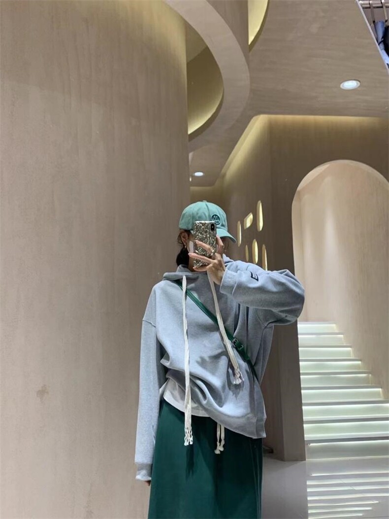 抓绒卫衣，女装卫衣/绒衫，咔咔昵