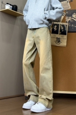 B221美式ins高街百搭修身微喇弹力牛仔裤LK24377-特P38控68，男装牛仔裤，电商B221