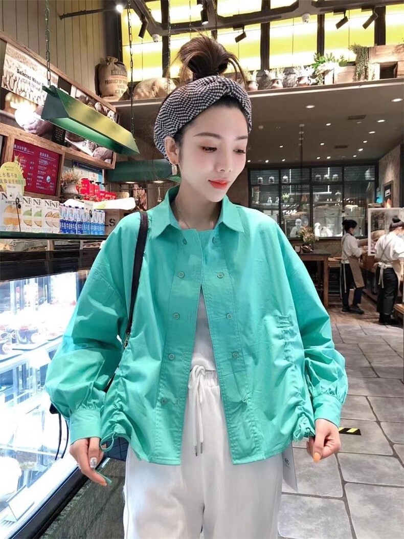 超洋气衬衣，可当开衫，女装，一杭