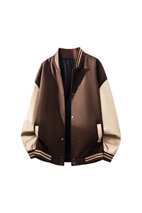 美式秋季新款棒球服情侣潮牌宽松飞行夹克男 A436-819-P65图片