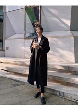 秋天风衣时尚大气，女装风衣，早颜