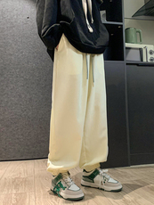 2025男士服装宽松束脚运动休闲裤灯芯绒卫裤新款DM183-P40，男装休闲裤，电商D321-1