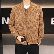 春季新款高品质休闲商务棒球服夹克外套上衣男2401P65，男装夹克，电商B226