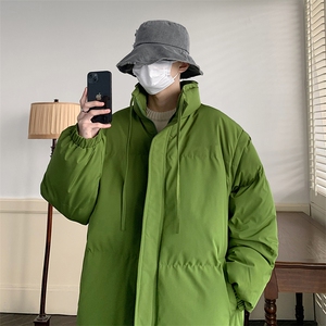 港风潮牌新款可拆卸袖子立领棉服潮流保暖棉衣M087-P105控159图片
