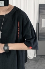 日系工装短袖T恤男女宽松潮牌口袋百搭半袖圆领上衣T296-特价P22，男装T恤，电商A007