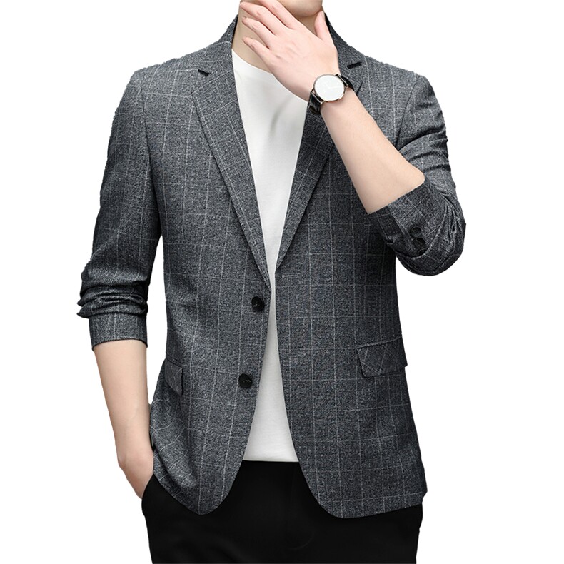 M5511钱塘2020-3春夏薄款男士休闲单西长期款商务量大价优P140,男装西服,钱塘207-3