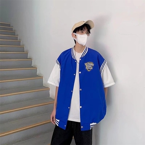 棒球服男高街ins潮牌港风外套ins夏季潮流美式夹克衫ST336-P39图片
