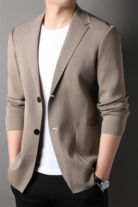 Y4307钱塘2020-2中青年男士春秋薄款时尚休闲简约西服外套P147图片