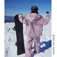 冬新俩件套时尚加厚保暖外套男女同款防水滑雪服套装TZ027-P240，男装休闲套装，电商A001