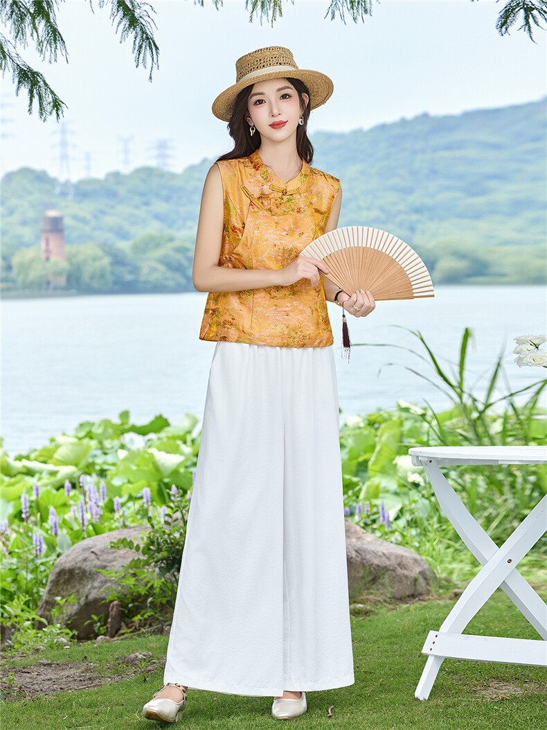 现货！2026年夏季新中式G凤套装,女装套装/套裙,衣之秀