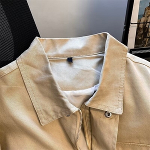 复古多口袋工装夹克外套男士百搭休闲运动棒球服上衣服W1041/P82图片