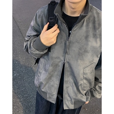 痞帅外套男ins高街潮牌港风日系原宿风潮流宽松夹克JK02538-P73，男装夹克，星座308B-2