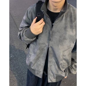 痞帅外套男ins高街潮牌港风日系原宿风潮流宽松夹克JK02538-P73图片