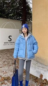 羽绒服,女装羽绒服,加蝶丽