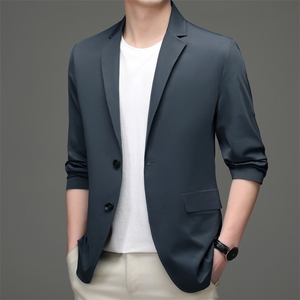 2023年春款男士上衣无缝单件西服P205图片