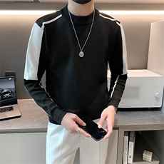 毛衣男士秋冬季圆领针织衫2024新款内搭打底衫毛线衣S572，男装针织衫/毛衣，星座1116A-2（原606A-1）