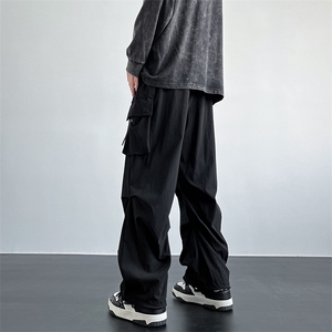 美式 hiphop高街宽松加厚弹力工装ins休闲裤货号K2326P65图片