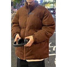 2024秋冬新款潮牌炸街宽松休闲立领鹿皮绒棉衣男A436-0318-P85，男装棉衣，电商A436