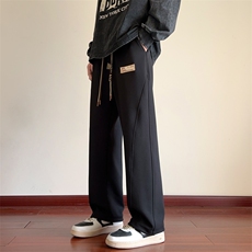 ！2025秋冬新款男士宽松百搭休闲裤运动直筒裤WK2043特P38，男装休闲裤，电商B220