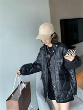 拼时尚潮流羽绒服，女装羽绒服，cicicoco