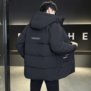 冬季新款新标宽松白鸭绒外套羽绒服男女同款图片