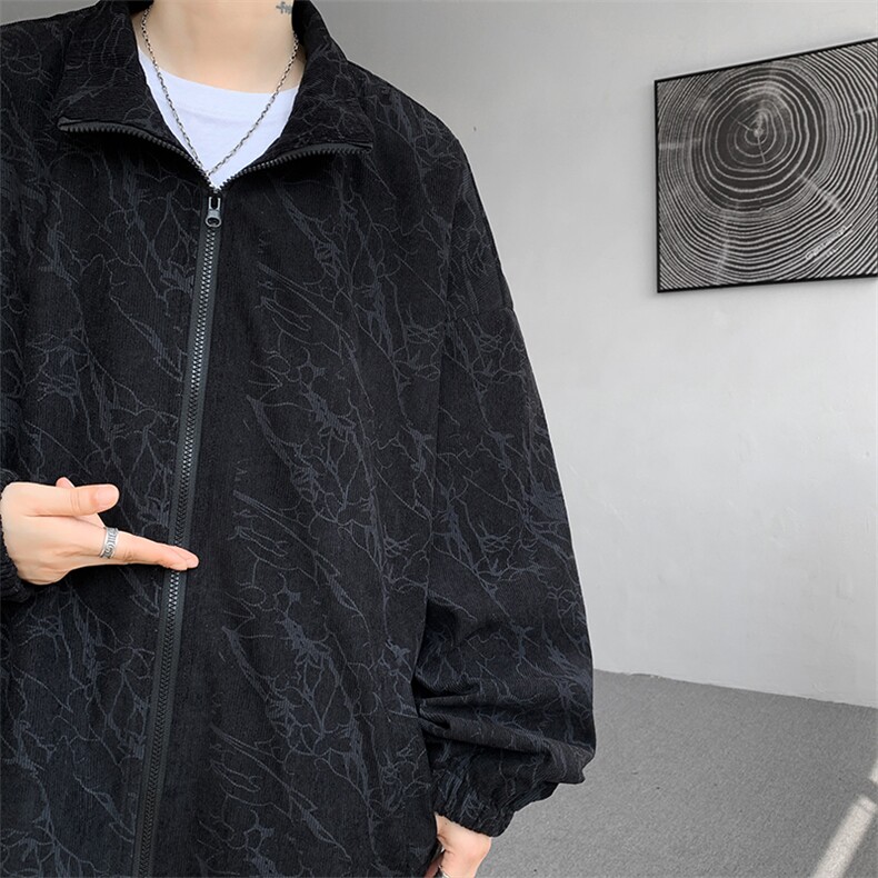 现货JK10069-特批55夏季大码高品质夹克外套宽松情侣上衣,男装夹克,电商A059