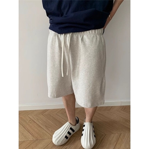 黑色短裤男女夏季美式复古休闲运动卫裤欧美高街vibe五分裤子潮图片