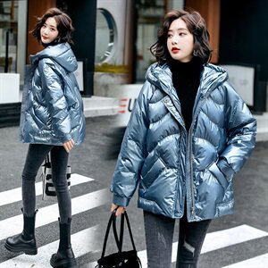 棉服女2020冬季新款韩版宽松加厚棉衣ins潮简约棉袄外套图片
