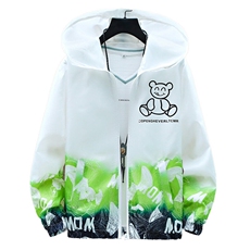 防晒衣夏季新款时尚连帽薄款皮肤衣防晒服XZ310B-3-J1516-P25，男装防晒衣，星座310B-3