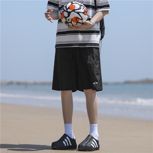 夏季薄款冰丝速干休闲短裤男宽松运动跑步五分裤DK310-特批-15图片