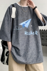 风复古亚麻短袖男棉麻t恤男半袖ZT71270-P35，男装T恤，电商A040