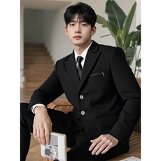 英伦风商务西服外套男西装修身时尚婚礼西服大码S-5XLJAK017P68，男装西服套装，星座1013-1