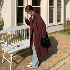 现?货?春款时尚休闲复古风衣2D151-2501-P175-K258，女装风衣，2D151