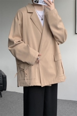 现货KS1162-特P50控98新中式小众西装大码外套长袖，男装衬衫，电商A059