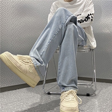ins潮流男生水洗牛仔裤高街修身小脚裤B315-K23252-P50控68，男装牛仔裤，电商B315
