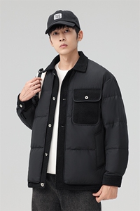 2024男士新款冬季短款夹克羽绒服外套   YR99818 P175图片