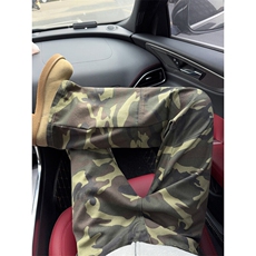 B221美式ins高街暗黑多口袋修身工装牛仔裤LK24156-P65控88，男装牛仔裤，电商B221