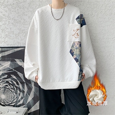 爆！已下单WY10063-P45控78秋冬新款高品质百搭小熊大码卫衣，男装卫衣，电商A059