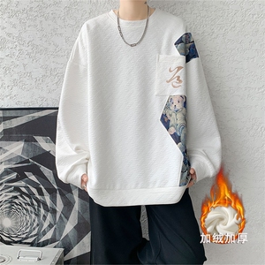 爆！已下单WY10063-P45 控78秋冬新款高品质百搭小熊大码卫衣图片