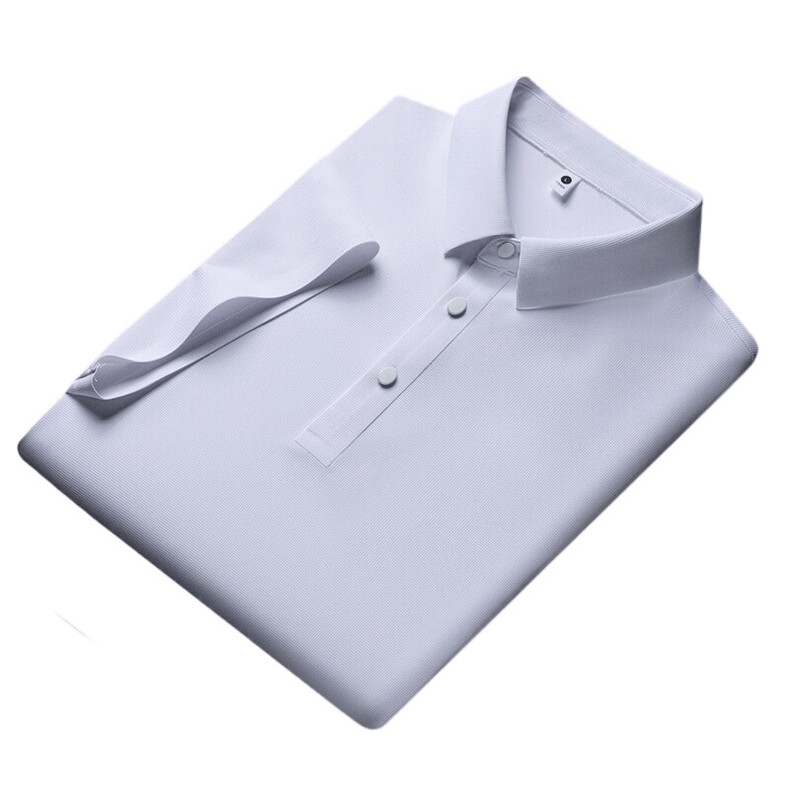 高端无痕冰丝polo衫男士短袖商务休闲翻领t恤男薄款PL12356-P32,男装T恤,星座610（原A335）